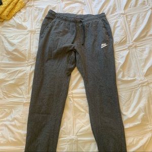 grey nike joggers